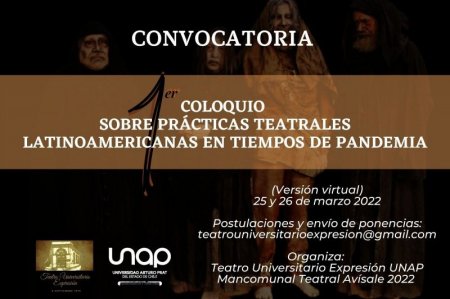 Teatro Universitario Expresión informa programación oficial de Coloquio Internacional Teatral