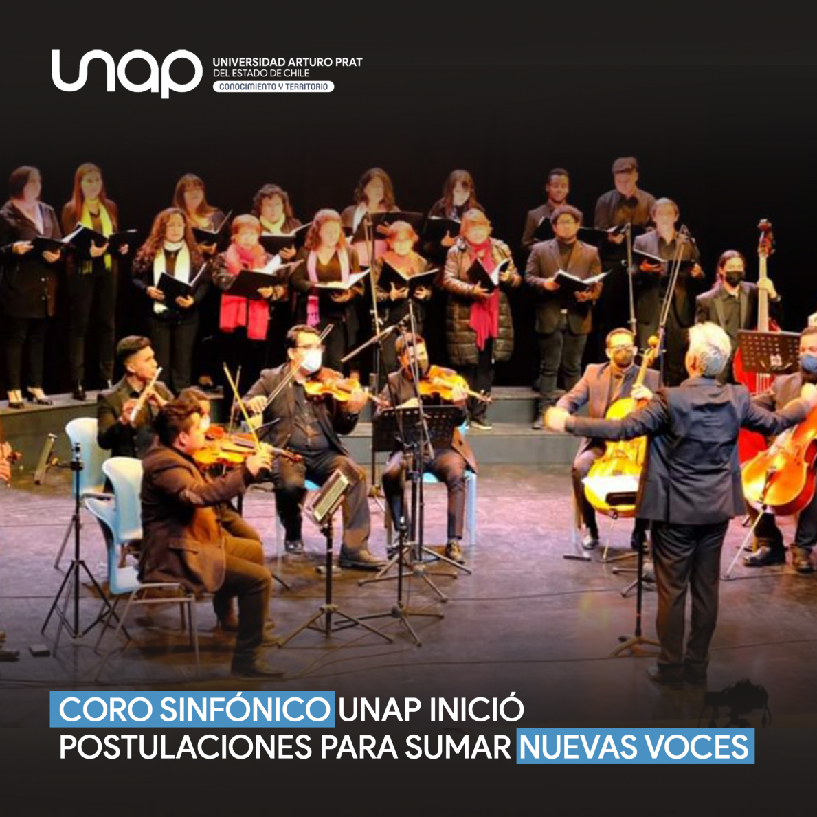 BANNER Sala Prensa - Coro sinfonico