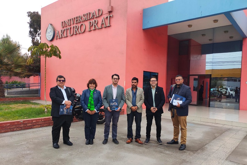Representantes del Instituto de Formación y Capacitación Municipal y Desarrollo Local de la Universidad Estatal a Distancia de Costa Rica se reúnen con autoridades de la UNAP