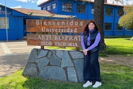 Estudiante de Psicología de la UNAP Sede Victoria obtiene la Beca de Movilidad Internacional Santander