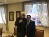 Decano de Fía recibe a profesor titular de la Universidad Santiago de Chile