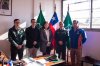 Director de la UNAP Sede Victoria efectúa primera visita al Centro de Formación de Gendarmería en Traiguén