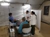 Estudiantes y docentes de la UNAP participan de operativo en Hospital de Campaña PAME del Regimiento Logístico N° 3 Victoria