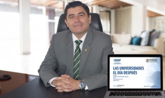 Rector UNAP expuso en Encuentros Virtuales Internacionales:Las Universidades el Día Después
