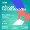Con importante presencia de público online se inicia el Ciclo de Conversatorios “Diálogos Constitucionales” en UNAP Sede Victoria
