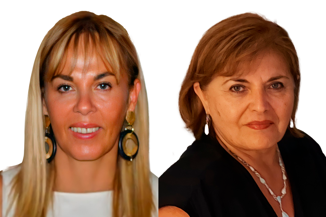 Las académicas , Gaby Sepúlveda y Inés Palape, responsables de la asignatura. 