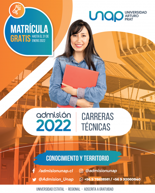 Todavía hay cupos disponibles en carreras técnicas en la UNAP Sede Victoria