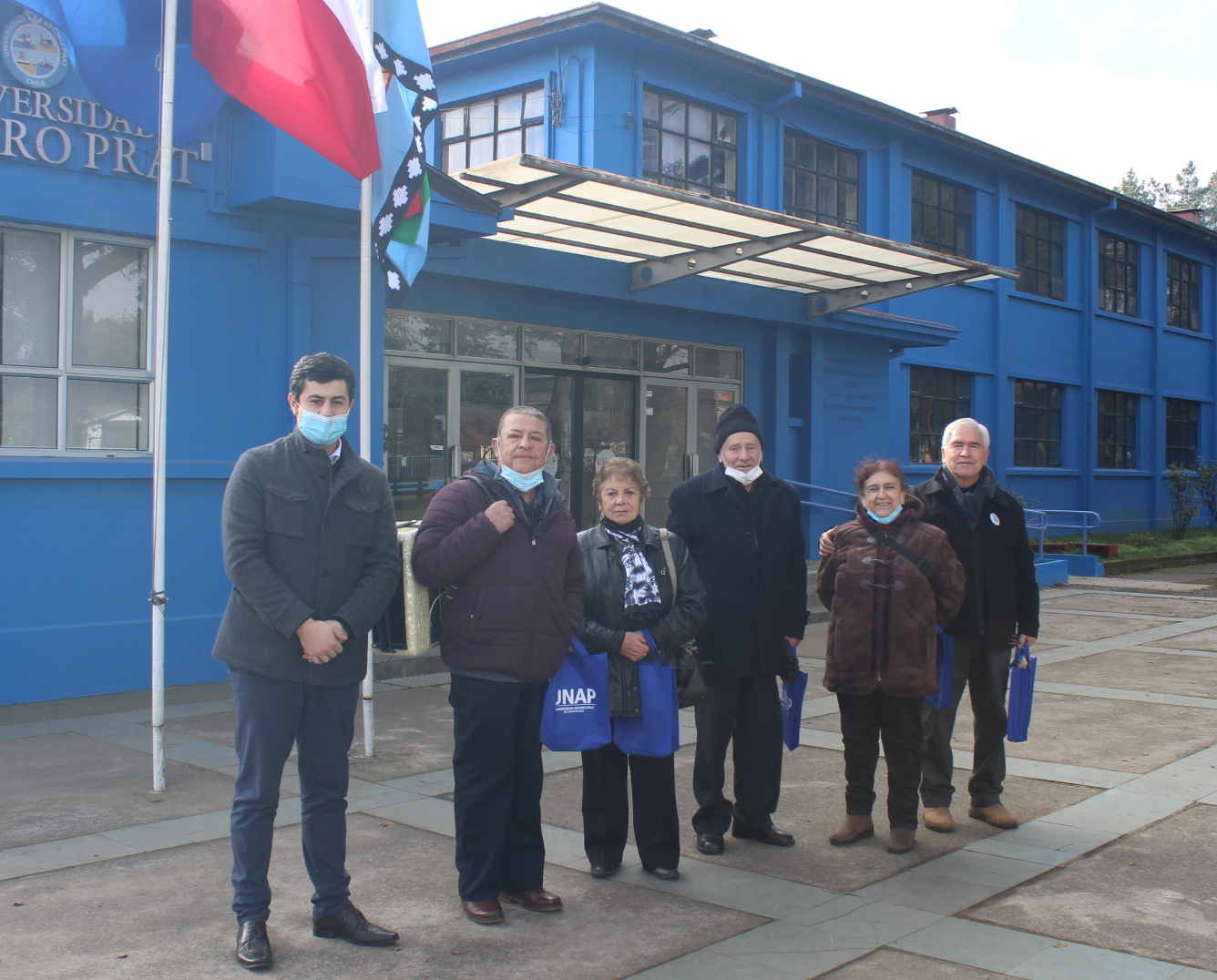 Profesores normalistas visitan las dependencias de la UNAP Sede Victoria