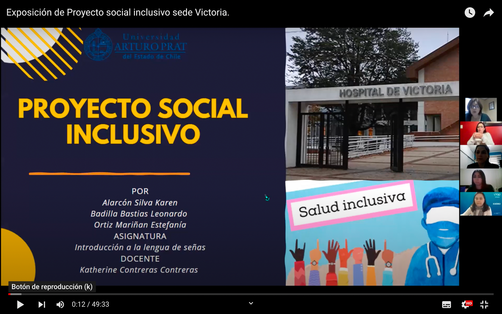 Con innovadoras propuestas se efectúa segunda jornada de presentaciones de proyectos sociales inclusivos para personas sordas