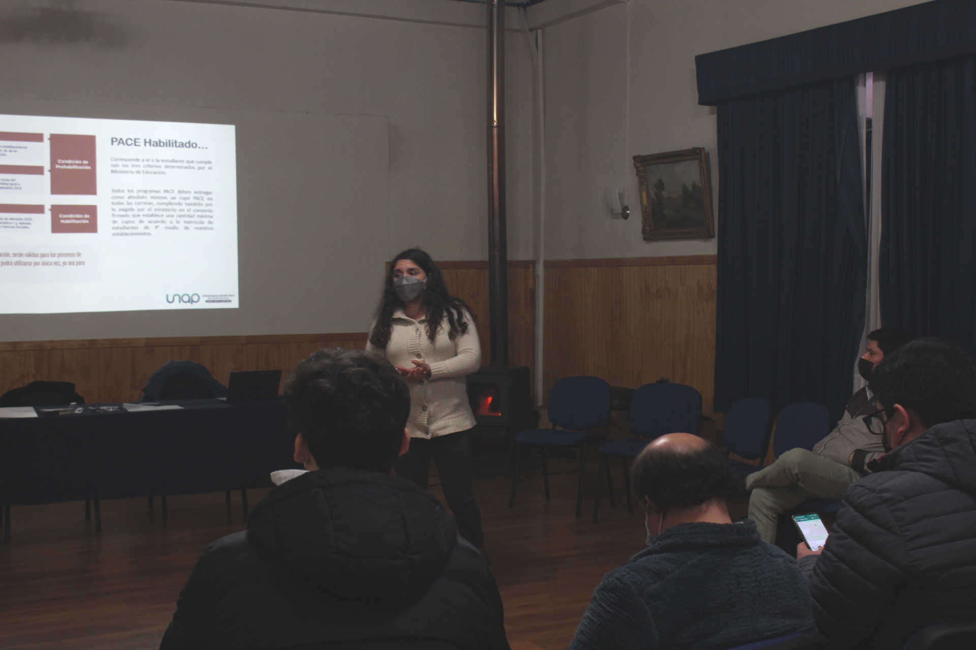 Se realiza difusión del Programa de Acceso a la Educación Superior (PACE) entre académicos y jefes de carrera en UNAP Sede Victoria