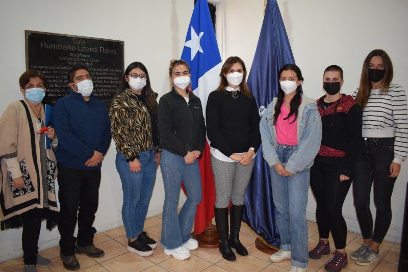 UNAP recibe a seis pasantes de España, México y el sur de Chile