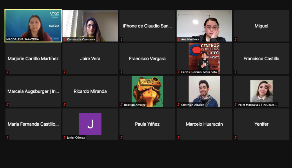 Académica de la Sede Victoria expone en cursos online del Programa CO+EMPRENDE de la Mesa Ecosistema Araucanía
