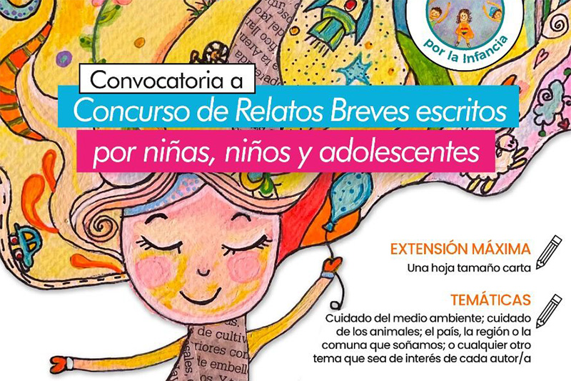 Invita a participar en a convocatoria a Concurso de Relatos Breves 2022 “Mirando el mundo con los ojos de la infancia”