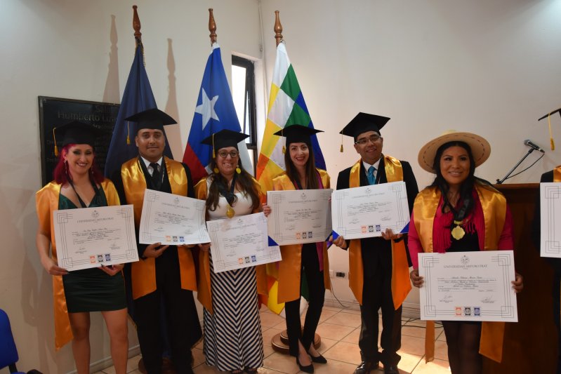 Estudiantes de la primera y segunda cohorte del MARIET recibieron sus títulos de postgrados