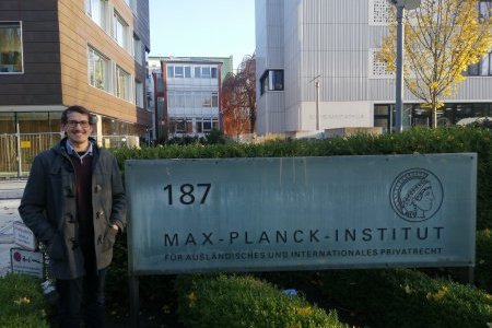 Doctor en Derecho vuelve a la Sede Victoria tras estancia en Alemania