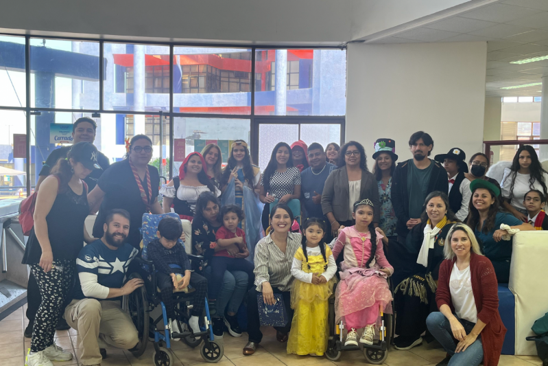 Niñas y niños del Aula Hospitalaria San Sebastián conocieron el mundo de los libros