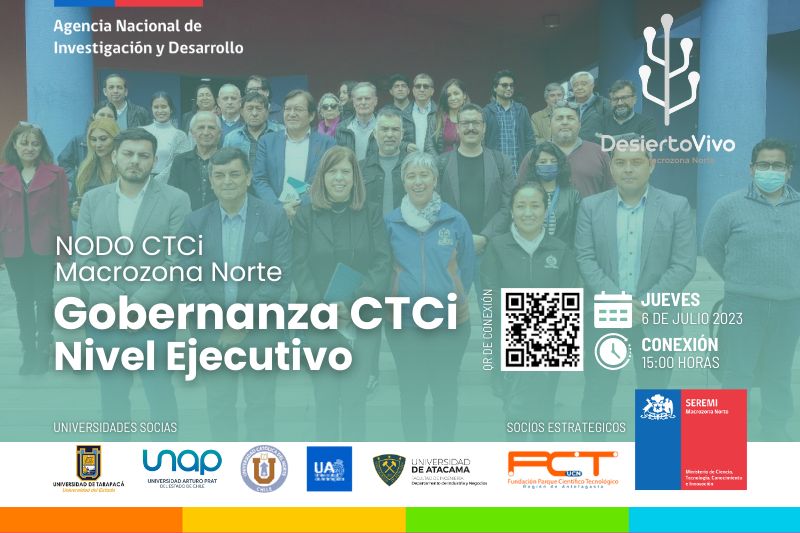 UNAP invita a comunidad CTCi de la Macrozona Norte a primera sesión de Gobernanza del Nodo Desierto Vivo