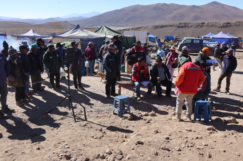 La comunidad aymara de Cancosa y la apertura del hito 41 entre Chile y Bolivia
