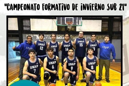 Selección de básquetbol de la UNAP Sede Victoria se queda con el segundo lugar en el Campeonato Formativo de Invierno Sub 21