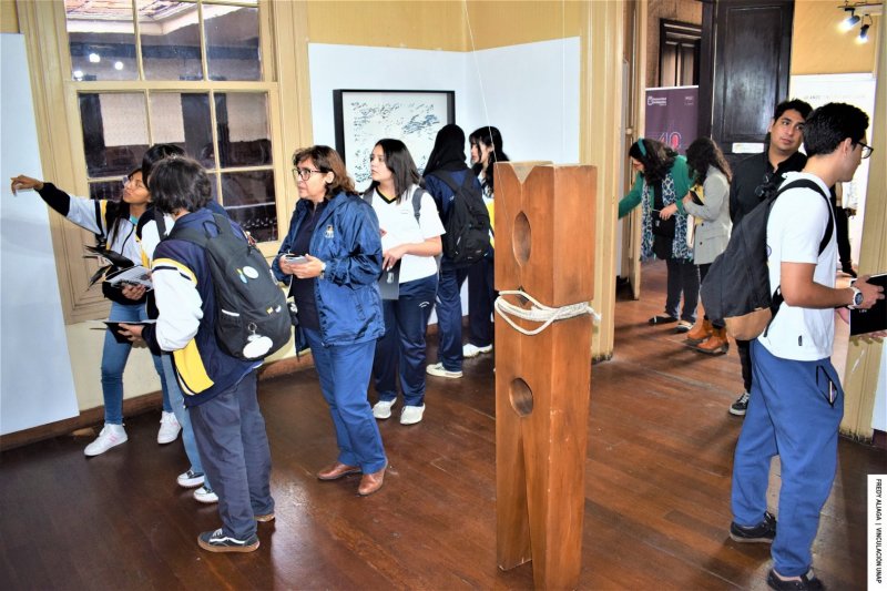 Con más de 500 visitas y temporada extendida concluyó exposición de obras mixtas en Palacio Astoreca de Iquique