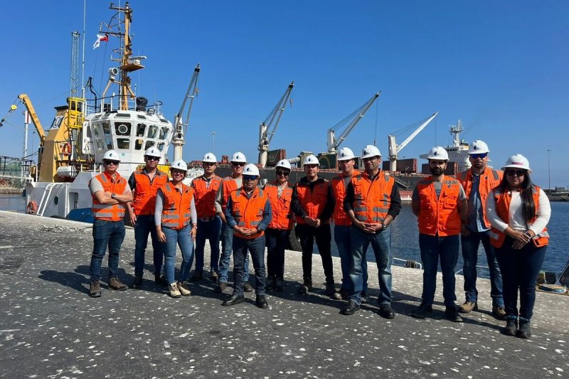 Futuros ingenieros en Administración Logística visitaron el Puerto de Antofagasta