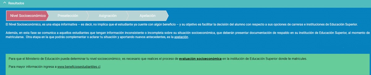 resultados nivel socioeconómico