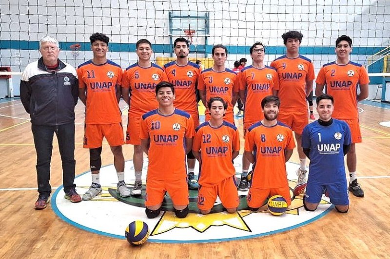 Selección de Vóleibol Varones UNAP disputará la final del campeonato FENAUDE en Antofagasta