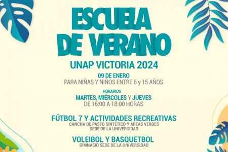 UNAP Sede Victoria se complace en anunciar la versión 2024 de su Escuela de Verano