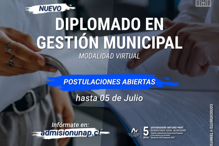 Universidad Arturo Prat Sede Victoria anuncia su nuevo Diplomado en Gestión Municipal