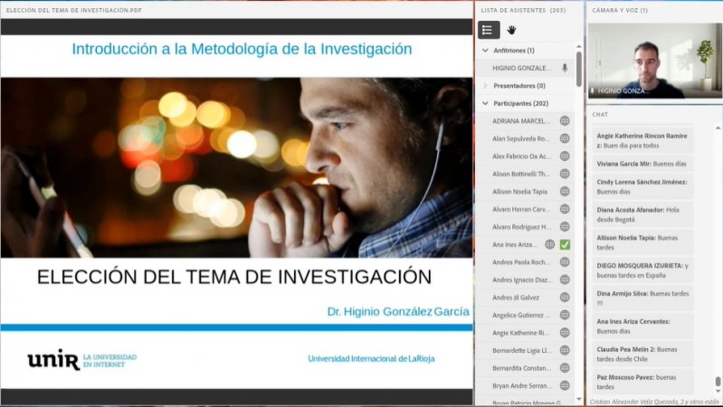 UNAP impulsa formación investigativa con curso internacional junto a la Universidad Internacional de La Rioja (UNIR)