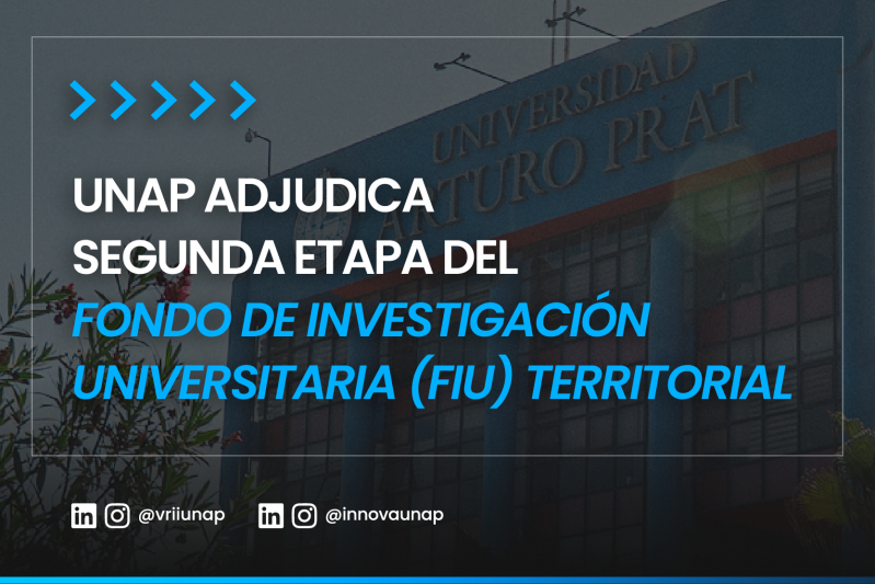 UNAP se adjudica Etapa 2 del Fondo de Investigación Universitaria Territorial y se posiciona entre las tres mejores universidades del país