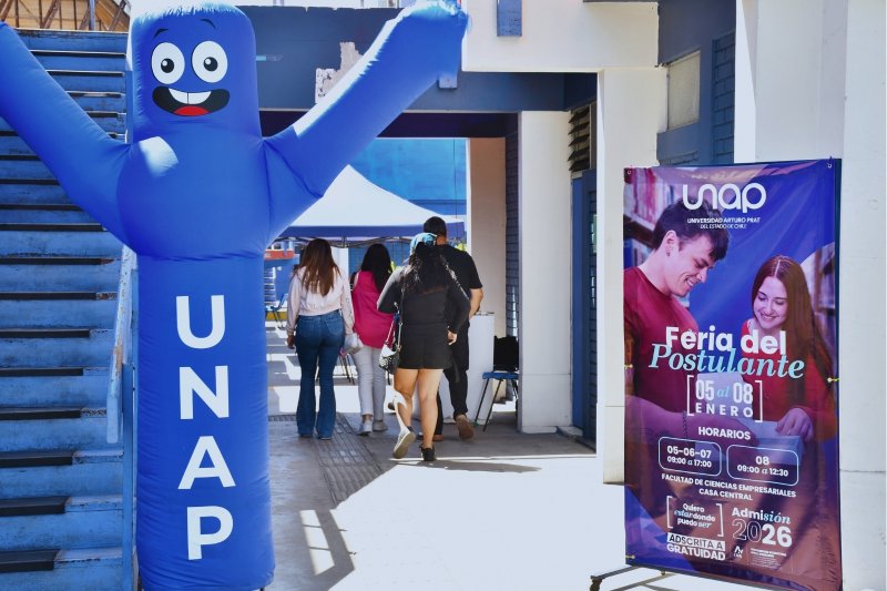 UNAP finaliza con éxito la Feria del Postulante, acompañando a jóvenes en su proceso de admisión 2026
