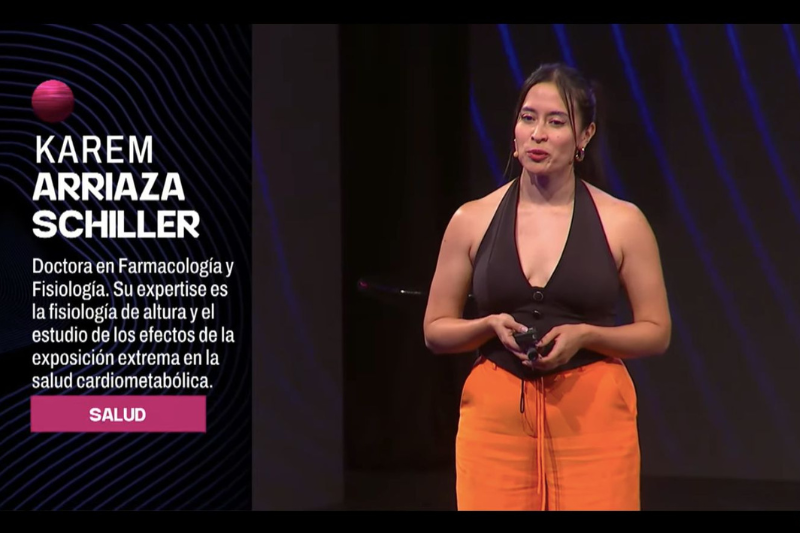 Investigadora de la UNAP presenta en Congreso Futuro investigación pionera sobre salud femenina en Altura