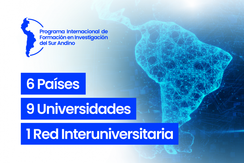 Programa Internacional de Formación en Investigación del Sur Andino impulsa redes académicas entre universidades de seis países