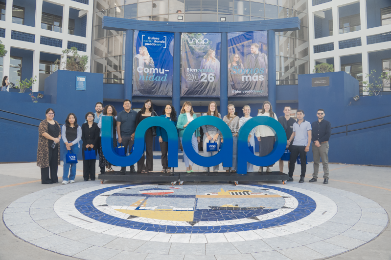 Estudiantes internacionales inician sus estudios en la UNAP