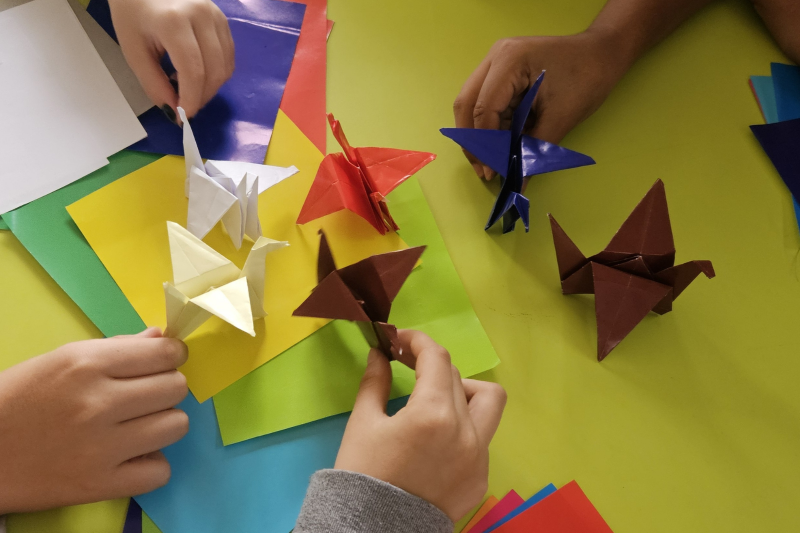 Estudiantes descubren que aprender geometría también puede ser entretenido