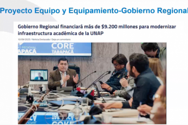 Cuenta Pública DFT UNAP 2026 destaca avances y desafíos