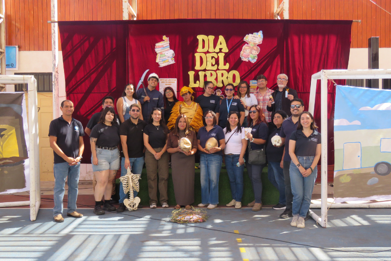 Facultad de Ciencias Humanas conmemoró el Día del Libro con entrega de libros y actividades educativas en Escuela de San Marcos