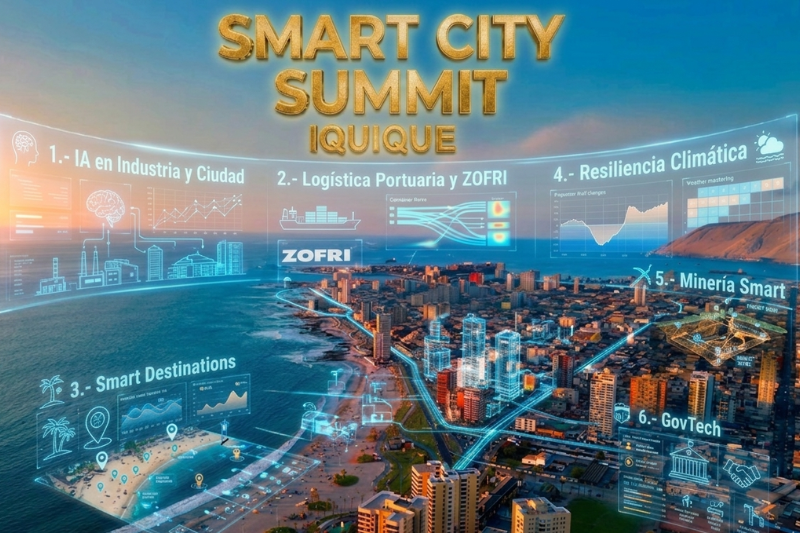UNAP lidera innovación regional en Smart City Summit Iquique 2026