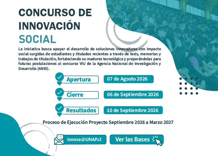 UNAP estrena Ciclo Yale: “Ya!-e” para financiamiento interno en Innovación Social