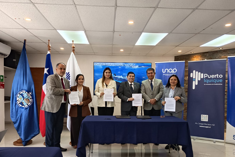 Convenio  posibilitará que Estudiantes de Derecho UNAP realicen pasantías en EPI
