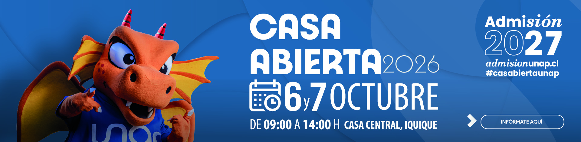 Casa Abierta UNAP 2026 en Iquique – Casa Central Universi…