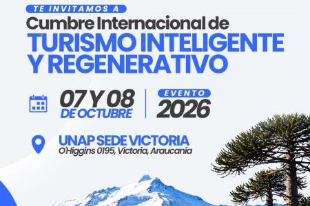 Con expertos panelistas de renombre se viene la “Cumbre Internacional InnovaMalleco 2026: Turismo Inteligente y Regenerativo”