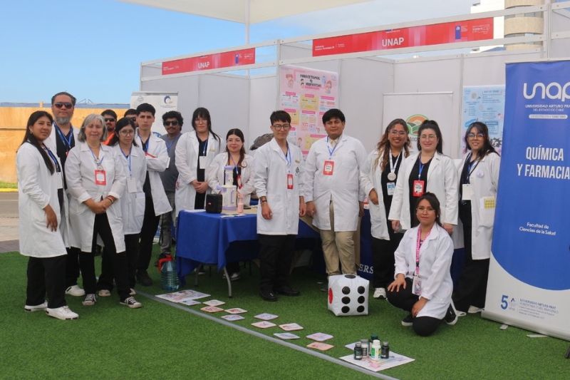 UNAP acerca la ciencia y la innovación a la comunidad en el Festival de las Ciencias 2026