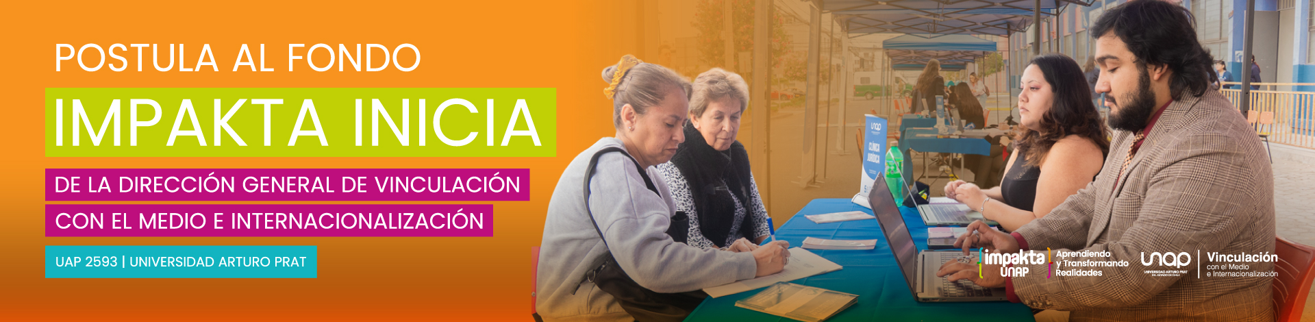 Postula al Fondo IMPAKTA INICIA — Dirección General de Vinculación con el Medio e Internacionalización